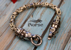 Berserker Viking Bracelet | Norse Jewelry | Viking Bear Wristband | Norse Bracelet | Viking Armring | Nordic Bear Bracelet | Viking Jewelry