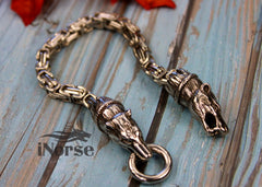 Berserker Viking Bracelet | Norse Jewelry | Viking Bear Wristband | Norse Bracelet | Viking Armring | Nordic Bear Bracelet | Viking Jewelry