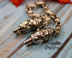 Berserker Viking Bracelet | Norse Jewelry | Viking Bear Wristband | Norse Bracelet | Viking Armring | Nordic Bear Bracelet | Viking Jewelry