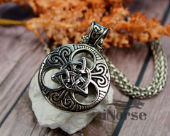 Celtic Knot Viking Necklace | Norse Jewelry | Trinity Knot Pendant | Viking Pendant | Gothic Amulet | Celtic Pendant | Nord | Viking Jewelry