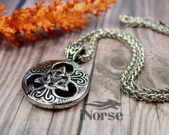 Celtic Knot Viking Necklace | Norse Jewelry | Trinity Knot Pendant | Viking Pendant | Gothic Amulet | Celtic Pendant | Nord | Viking Jewelry