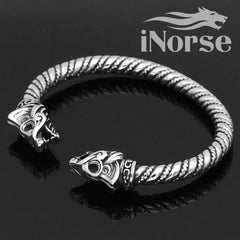 Nidhogg Dragon Viking Armring | Norse Jewelry | Viking Bracelet | Norse Torc | Dragon Wristband | Viking Bangle Bracelet | Viking Jewelry