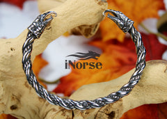 Eagle Viking Bracelet | Norse Jewelry | Viking Wristband | Norse Armring | Nordic Eagle Torc | Norse Jewelry | Gothic Torc | Viking Jewelry