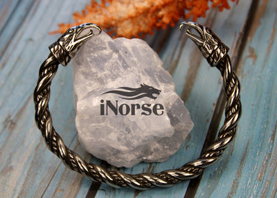 Eagle Viking Bracelet | Norse Jewelry | Viking Wristband | Norse Armring | Nordic Eagle Torc | Norse Jewelry | Gothic Torc | Viking Jewelry