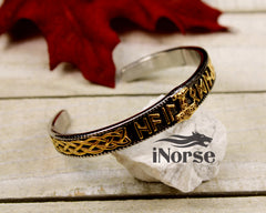 Mjolnir Runes Bracelet | Norse Jewelry | Viking Bracelet | Mjolnir Armring | Thor Torque | Norse Armband | Viking Torc | Norse Bangle | Celtic Cuff | Viking Jewelry