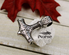 Mjolnir Viking Necklace | Norse Jewelry | Viking Pendant | Thor Necklace | Norse Pendant | Hammer Of Thor | Nordic Talisman | Viking Jewelry