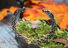 Dragons Viking Bracelet | Ragnar Armring | Norse Torque | Athelstan | Odin Oath Ring | Viking Arm Ring | Nordic Wristband | Viking Jewelry