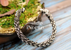 Dragons Viking Bracelet | Ragnar Armring | Norse Torque | Athelstan | Odin Oath Ring | Viking Arm Ring | Nordic Wristband | Viking Jewelry