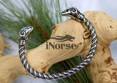 Heimdall Viking Bracelet | Norse Jewelry | Viking Rams Armring | Norse Oath Ring | Viking Bangle | Nordic Wristband | Goth| Viking Jewelry