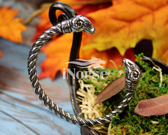 Heimdall Viking Bracelet | Norse Jewelry | Viking Rams Armring | Norse Oath Ring | Viking Bangle | Nordic Wristband | Goth| Viking Jewelry