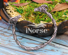 Thor's Goats Viking Bracelet | Norse Jewelry | Thor Armring | Viking Bangle | Norse Torque | Viking Arm Ring | Norse Torc | Viking Jewelry