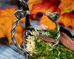 Thor's Goats Viking Bracelet | Norse Jewelry | Thor Armring | Viking Bangle | Norse Torque | Viking Arm Ring | Norse Torc | Viking Jewelry