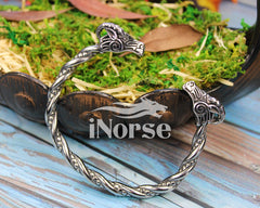 Thor's Goats Viking Bracelet | Norse Jewelry | Thor Armring | Viking Bangle | Norse Torque | Viking Arm Ring | Norse Torc | Viking Jewelry