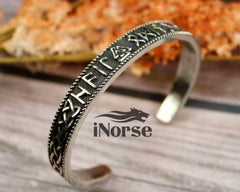 Valknut Rune Bangle | Norse Jewelry | Viking Bracelet | Norse Armring |Valknut Wristband | Viking Torque | Norse Bangle Torc | Rune Bracelet | Viking Jewelry