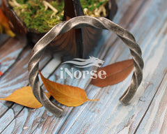 Viking Bangle Bracelet | Norse Torc | Viking Armring | Nordic Wristband | Norse Jewelry | Viking Arm Ring | Gothic Armband | Viking Jewelry