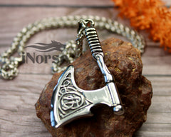 Battle Axe Viking Necklace | Norse Jewelry | Viking Pendant | Norse Necklace | Nordic Ax Amulet | Norse Warrior Pendant | Viking Jewelry