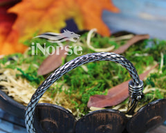 Ravens Viking Bracelet | Norse Jewelry | Women's Raven Torque | Ragnar Armring | Hugin & Munin Bracelet | Norse Armband | Viking Jewelry