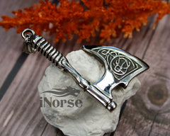 Battle Axe Viking Necklace | Norse Jewelry | Viking Pendant | Norse Necklace | Nordic Ax Amulet | Norse Warrior Pendant | Viking Jewelry