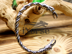 Ravens Viking Torque | Ravens Of Odin | Viking Bracelet | Norse Jewelry | Norse Torc | Ragnar Armring | Hugin & Munin Bangle | Norse Armband | Viking Jewelry