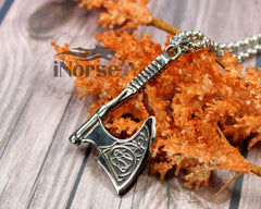 Battle Axe Viking Necklace | Norse Jewelry | Viking Pendant | Norse Necklace | Nordic Ax Amulet | Norse Warrior Pendant | Viking Jewelry